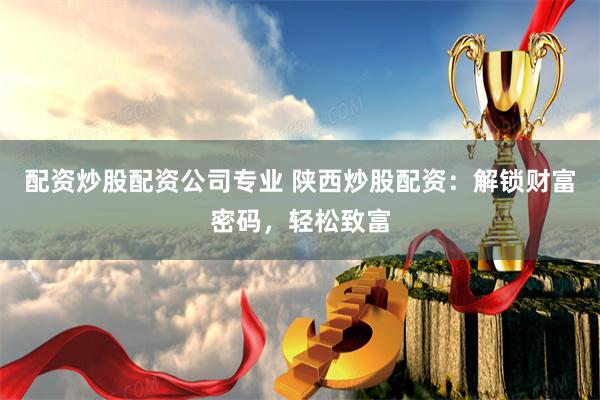 配资炒股配资公司专业 陕西炒股配资：解锁财富密码，轻松致富
