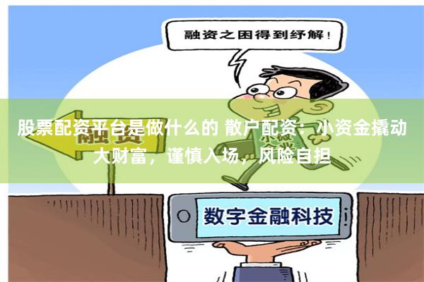 股票配资平台是做什么的 散户配资：小资金撬动大财富，谨慎入场，风险自担
